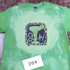 Bleached sublimation shirts